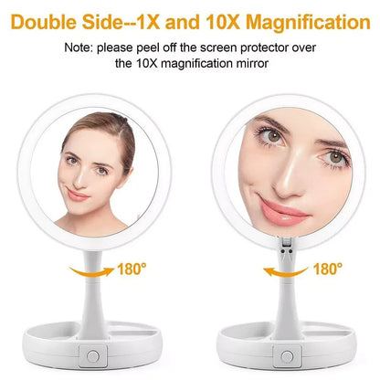 GlowFlip Duo Mirror